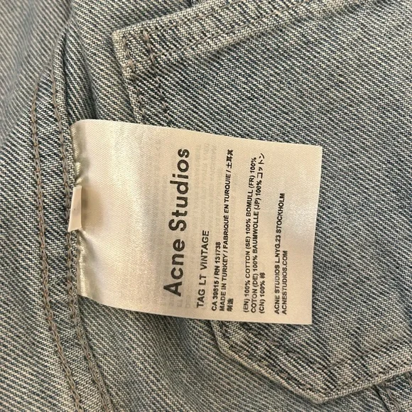 Acne Studio. Denim (Authentic) - Picture 5 of 9